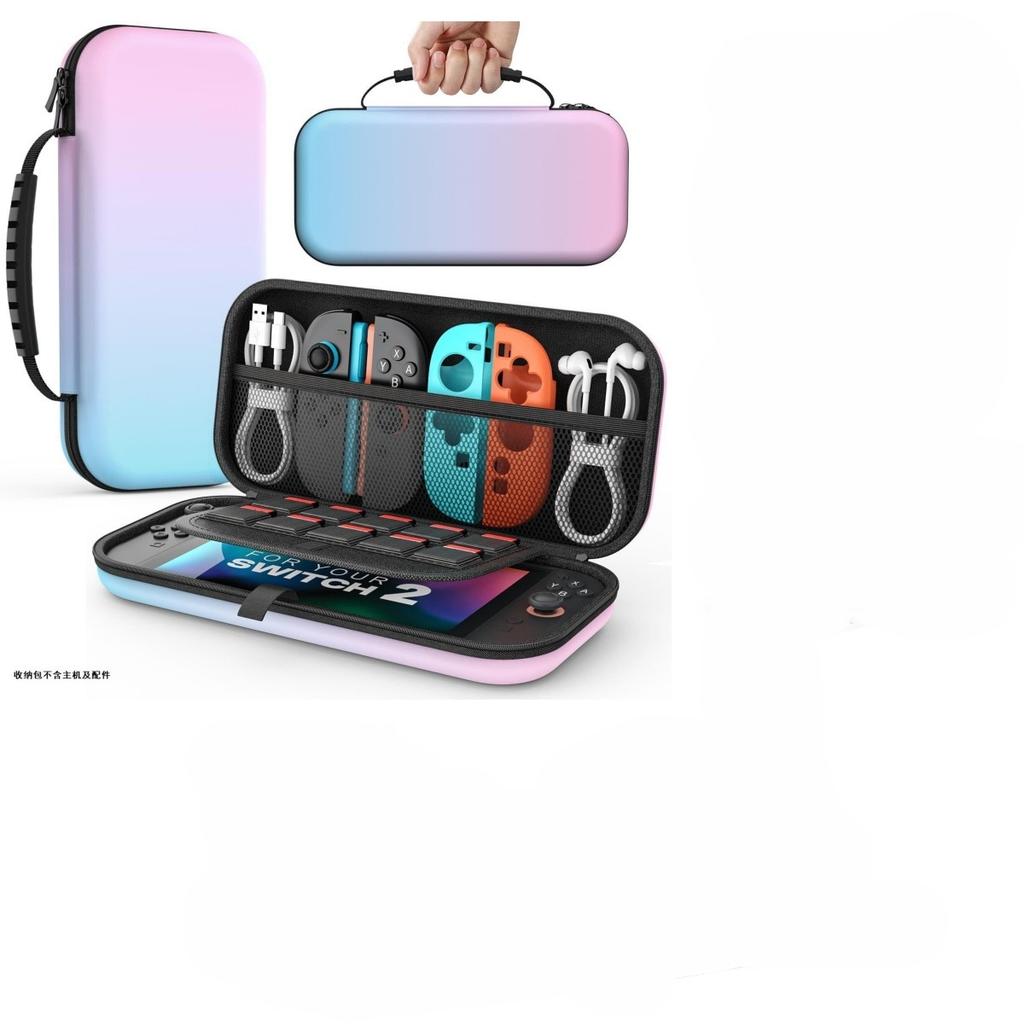 Storage Bag For Nintendo Switch Console Carrying Case For Switch OLED with 20 Games Cartridges Protective Hard Shell Storage Bag