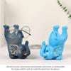 Figurine Design Eyeglass Holder Resin Material Spectacle Storage Rack  NightStand