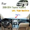 For 2008-2014 Toyota Alphard 20 Series H20 Dashmat Dash Mat Dashboard Cover Instrument Panel Sunscreen Pad Ornaments
