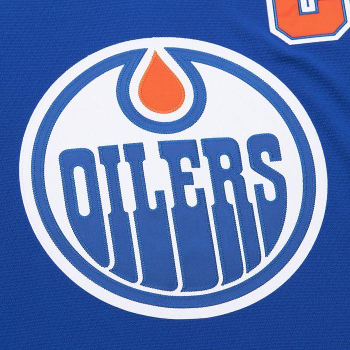 Maillot NHL - MITCHELL & NESS - Wayne Gretzky Edmonton Oilers 1986 - 100% polyester mesh - Loose fit - Patchs front/back/manches