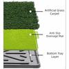 Absorbent Removable Dog Potty Toilet Non-slip Anti-Splash Pet Potty Training Reusable Pads Simulated Lawn Dog Toilet Indoor