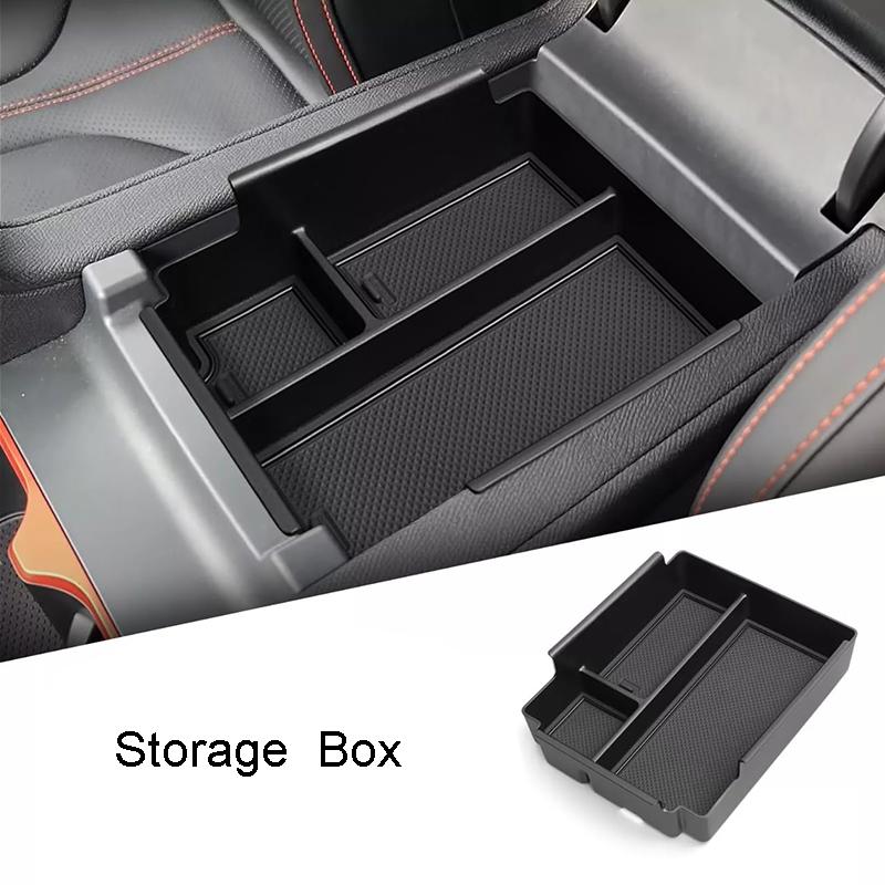 For BYD Shark 2025 Center Console Armrest Storage Box Car Tray Organizers Wireless Mat Cup Holder Protective Cover Accessories