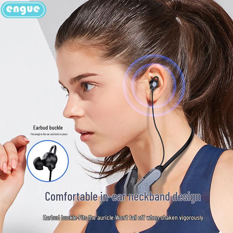 Engue EG-AP08 Neckband Bluetooth Sports Earphones