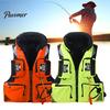 Große Auftriebskraft Schwimmweste Mehrere Taschen Abnehmbar Helle Farbe Abriebfest Wasserhilfe Surfen Bequem für Erwachsene Meeresfischerei Sport