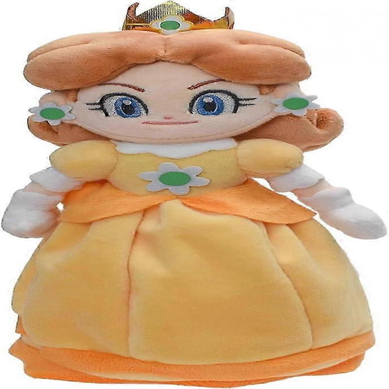 Super All-star Series Characters Princess Daisy Plush Toy 13.7 Inch Princess Daisy Cute Plush Toy For All The Fans(daisy)