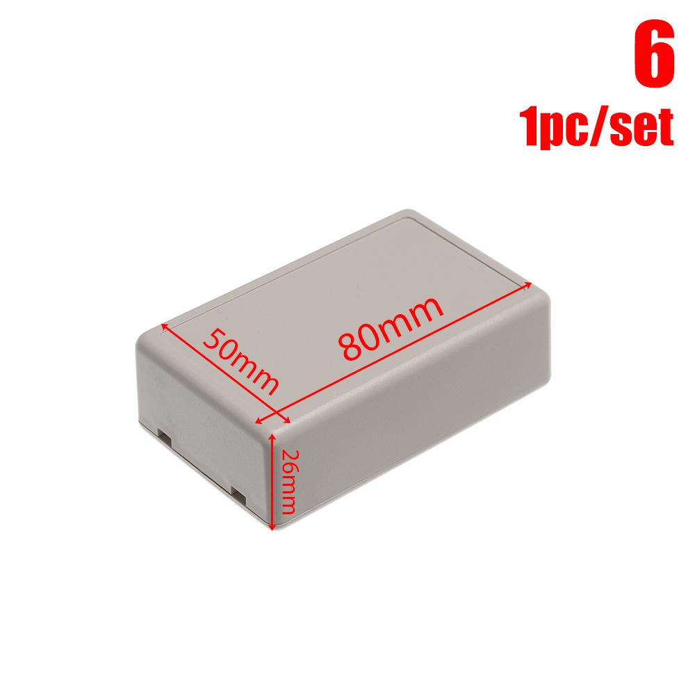 1/2pcs 8 Sizes ABS Plastic High Quality Instrument Case Waterproof Cover Project Electronic Project Box Enclosure Boxes