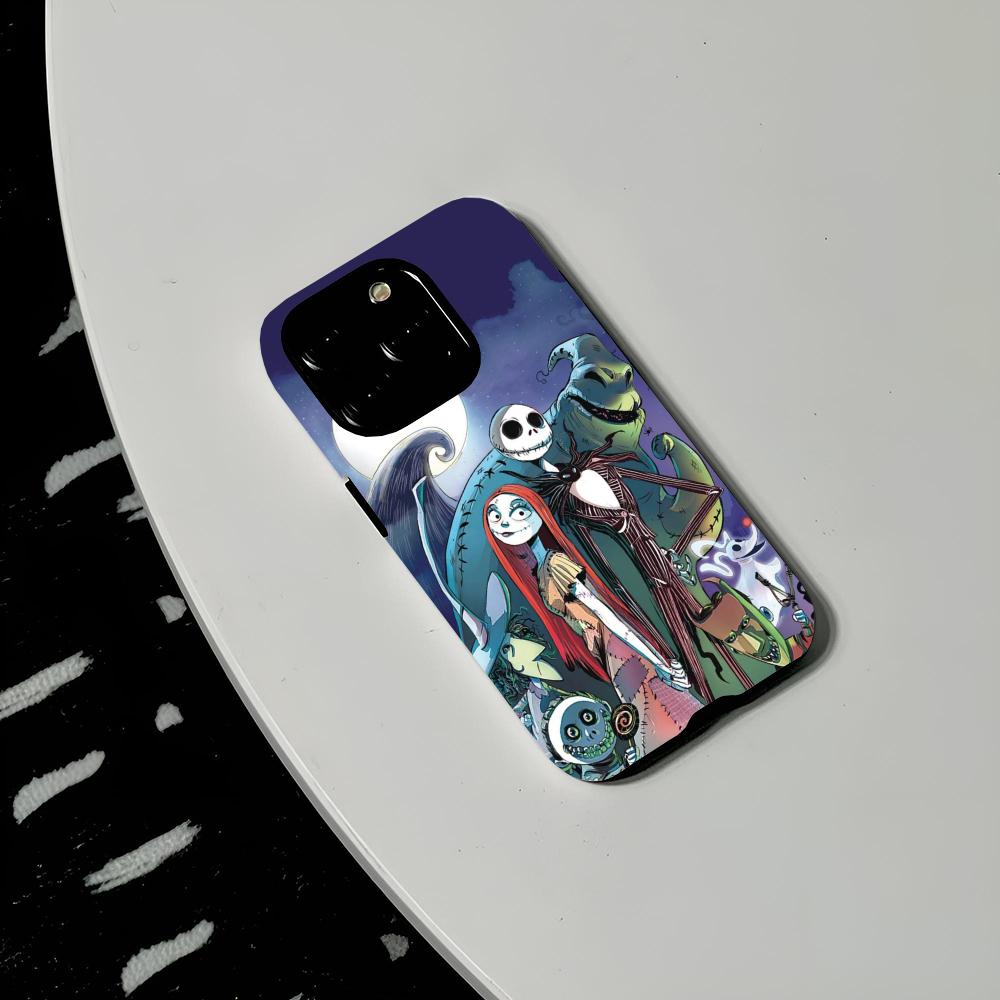 All Of Tim Burton Phone Case Hard PC For IPhone 16Promax 17 16 15 14 13 12 11 Pro Max Plus Glossy HD Cover