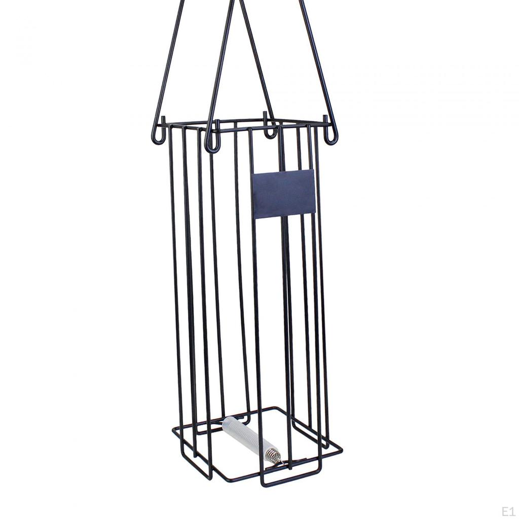 Tennis Ball Retriever Collector Pickleball Hooper Basket Gatherer with Handle Cage Picker Caddy for