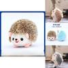Adorable Hedgehog Plush Toy Soft Stuffed Keychain Doll Cute Small Animal Gift