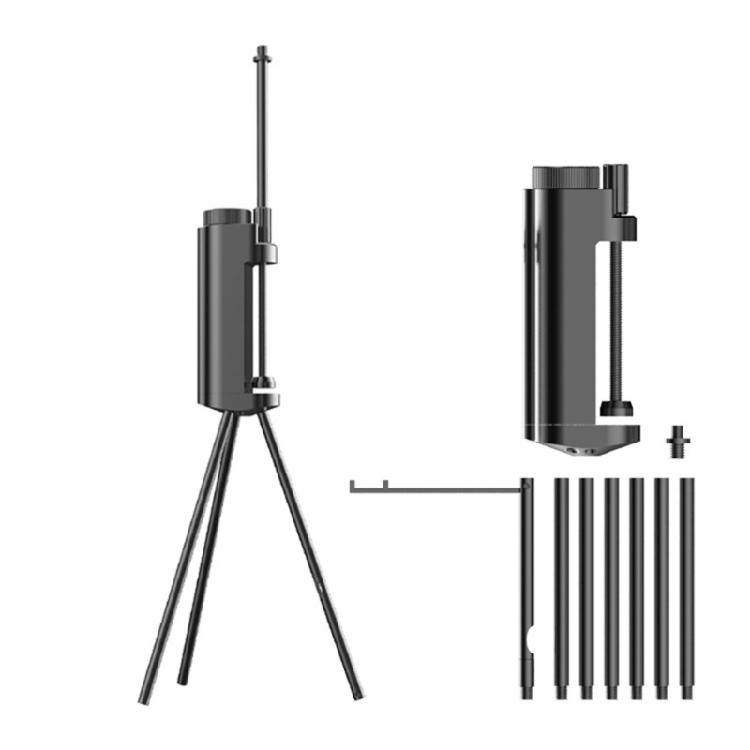 Adjustable Table Light Stand Camping Lamp Stand Detachable Lamp Holder Outdoor Light Holder Tent Light Tripod Stand