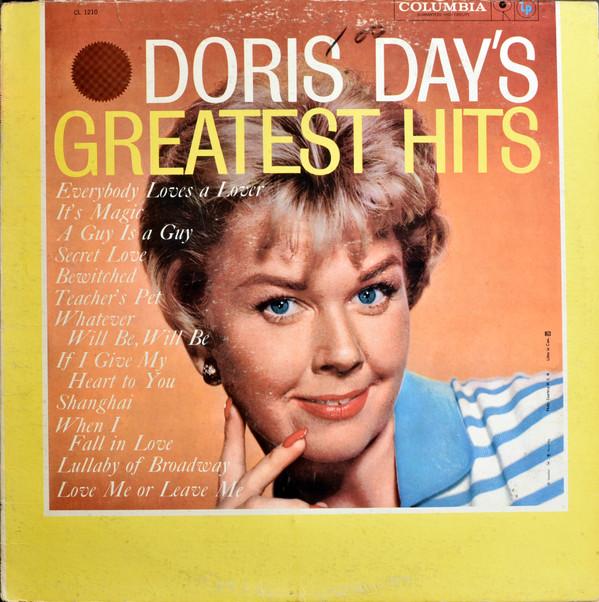 LP Record DORIS DAY  Doris Days Greatest Hits CL1210 Columbia 1962 Canada Pop Used