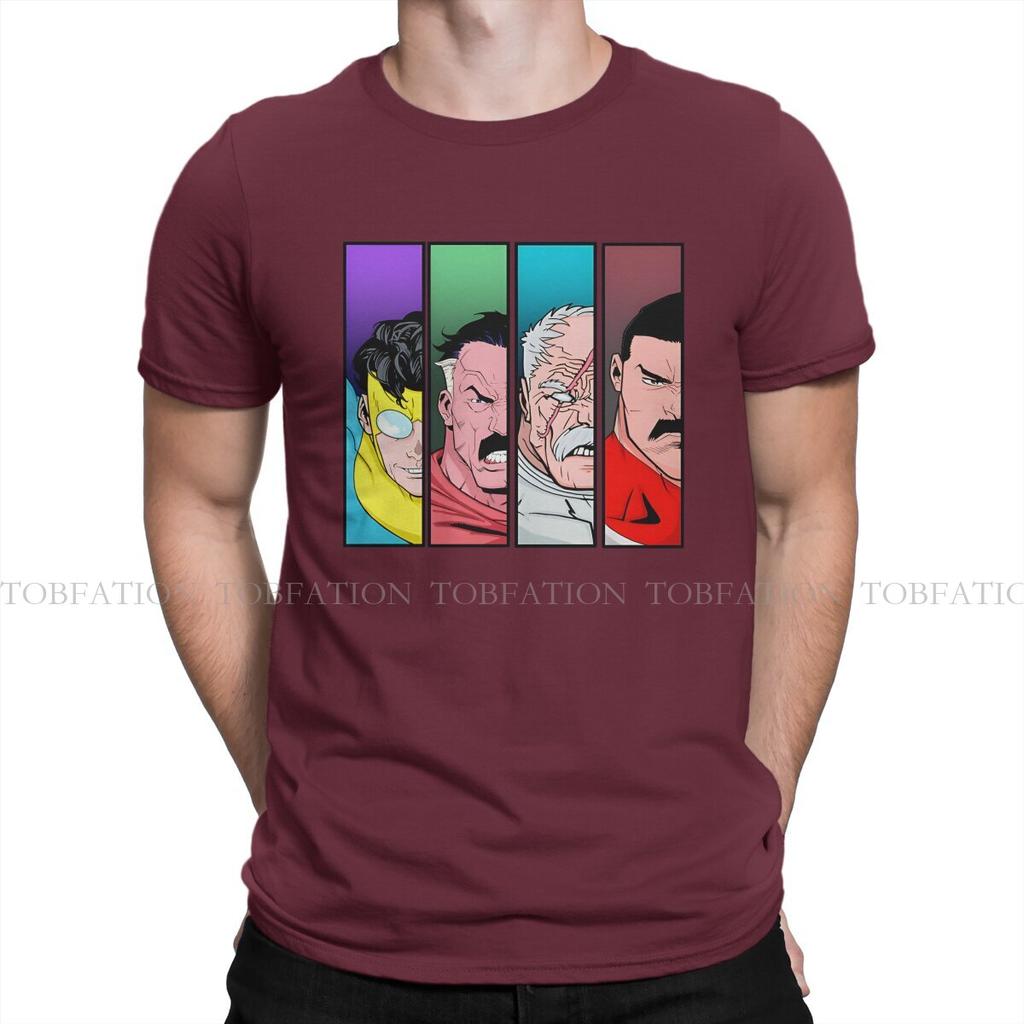 Invincible TV Series Pure Cotton TShirt Viltrumites Basic T Shirt Leisure Men Tee Shirt Printing
