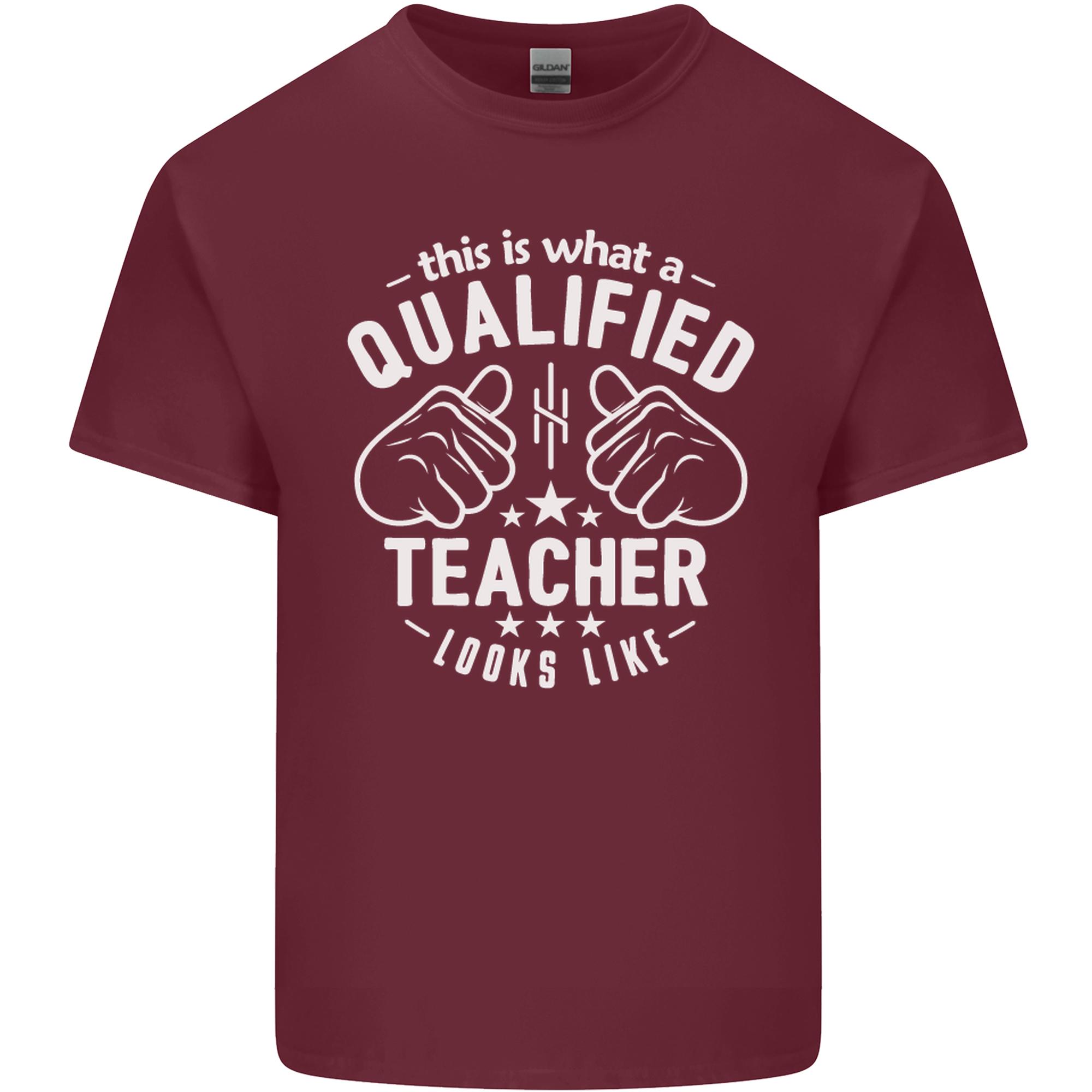 This Is What a Qualified Teacher Looks Like Unisexs Light Cotton TShirt S