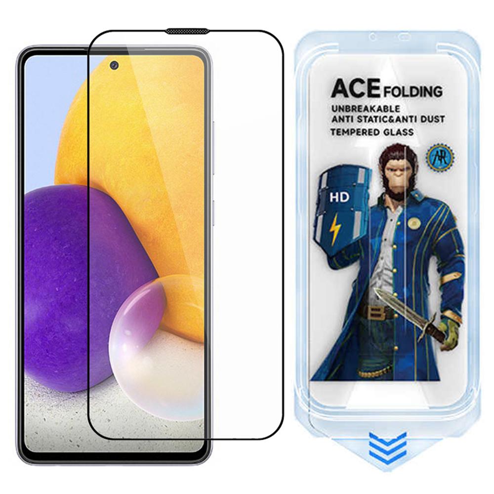 

ESHMILY Screen Protector for Samsung Galaxy A73 5G/A72 4G/5G/Xiaomi Redmi K40,Easy Installation High Aluminium-Silicon Glass Film Type A