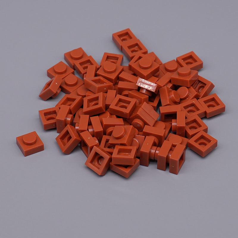 Handmade Small Particle Building Blocks Compatible with 3024 Pixel 1x1 Low Plate
