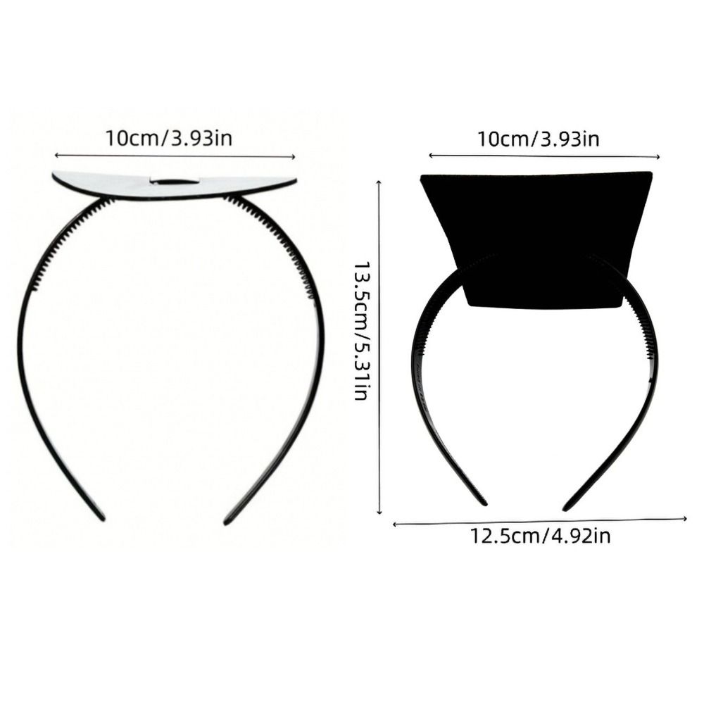 Invisible Graduation Cap Headband Protective Hairstyle Creative Anti-fall Hairband Firm Design Non-Slip Hat Accessories