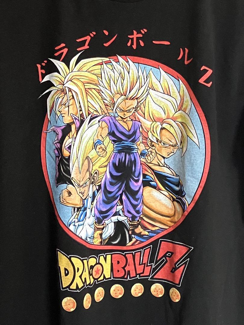 

[USED] Black Dragon Ball Anime T-shirt, Size L, 2000s