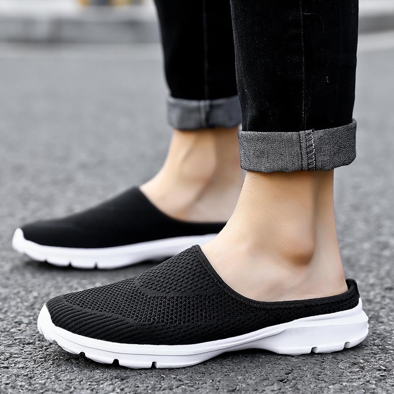 Sommer 2025 Baotou Halbschuhe: Herren Casual Übergröße Coole Slipper