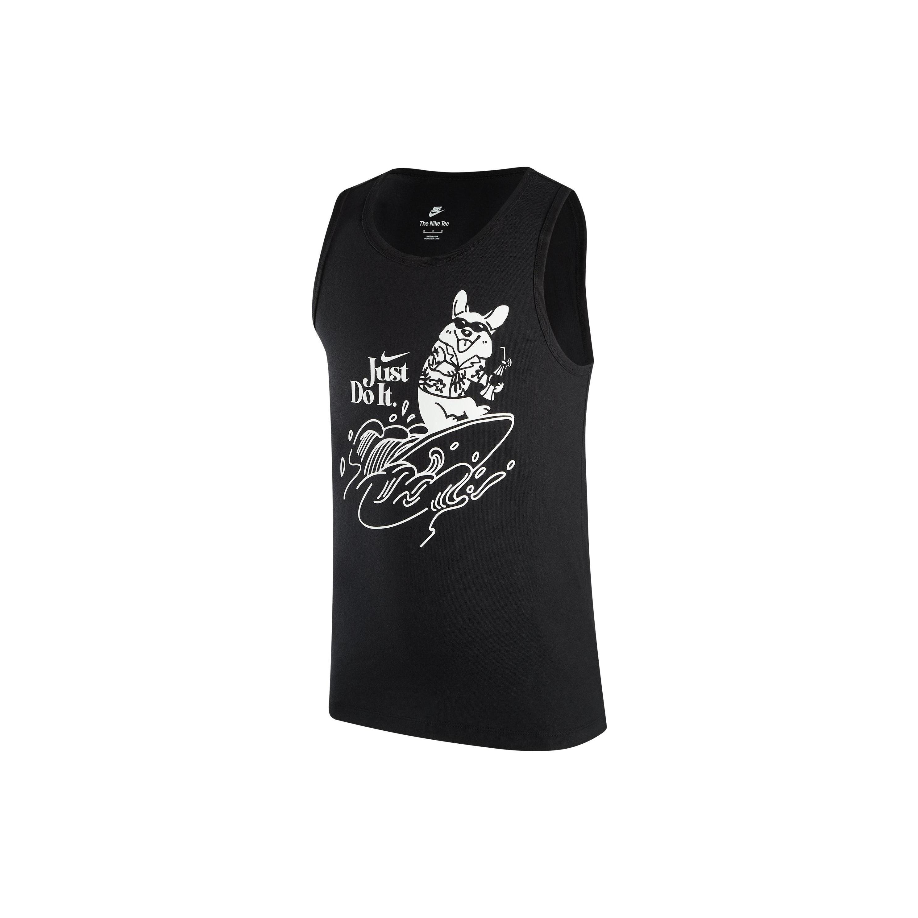 Nike graphic printed tank top Black Men s FV1280-010 S