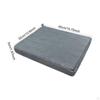 Shower Seat Cushion,Kneeling Pad Quick Dry Washable Comfortable Replacement Gray Senior Handicap