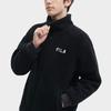 New FILA Velvet Jackets Unisex Black F11U349501FBK