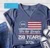 250th America Anniversary Shirt for Women Unisex USA 250 Years Streetwear Retro Independence Day Tshirts