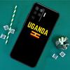 Uganda Flag Case For Oppo A40 A60 A80 A16 A76 A96 A18 A38 A58 A78 A98 A91 A15 A17 A74 A94 A54 A57S Cover