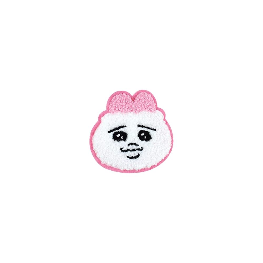 

T s Factory Opanchu Rabbit Embroidered Sticker 5.3x5.4cm Cute Design