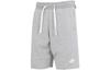 Club Fleece Heren Preppy French Terry Shorts Grijs DX0767-063