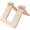 Balance Bike Stand 10-12 Inch Wooden Adjustable Display Rack Kids Sliding Bicycle Parking