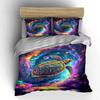 Colorful cosmic turtle design. Bedding sets Duvet cover sets Duvet covers Pillowcases(1 * Duvet Cover 2 * Pillowcases without duvet insert)