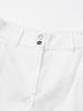 Twenis Hall Women'S Pocket Point Basic Shorts [White]