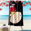 Stewie Griffin Print Beach Towel, Large Soft Quick Dry Towel for Beach Camping Swimming