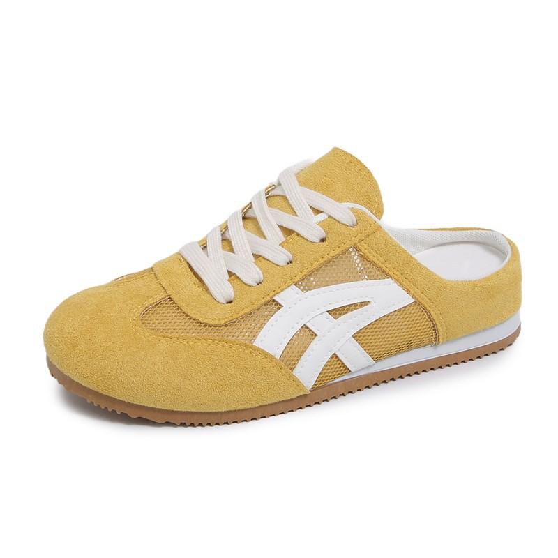 Little white shoes women's summer new female student leisure sports versatile half tray