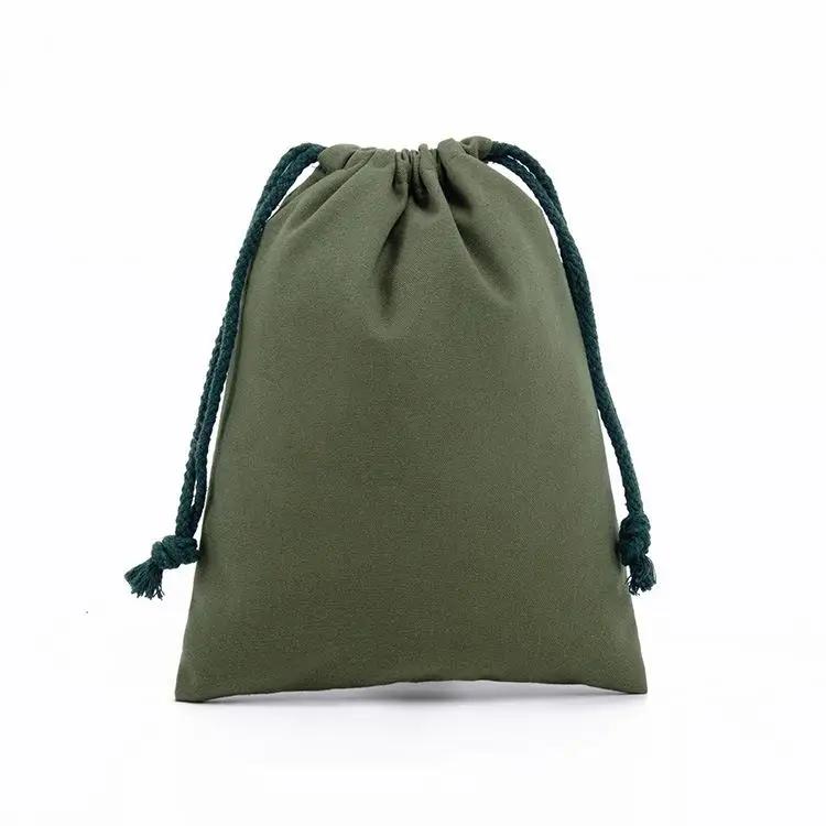 Casual Multi-size Drawstring Cotton Bundle Pocket Wedding Christmas Gift Diy Bag Pouch Home Dust Storage Bag