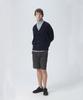 Bluemerle Pbt Wool V-Neck Cardigan Knit - Navy