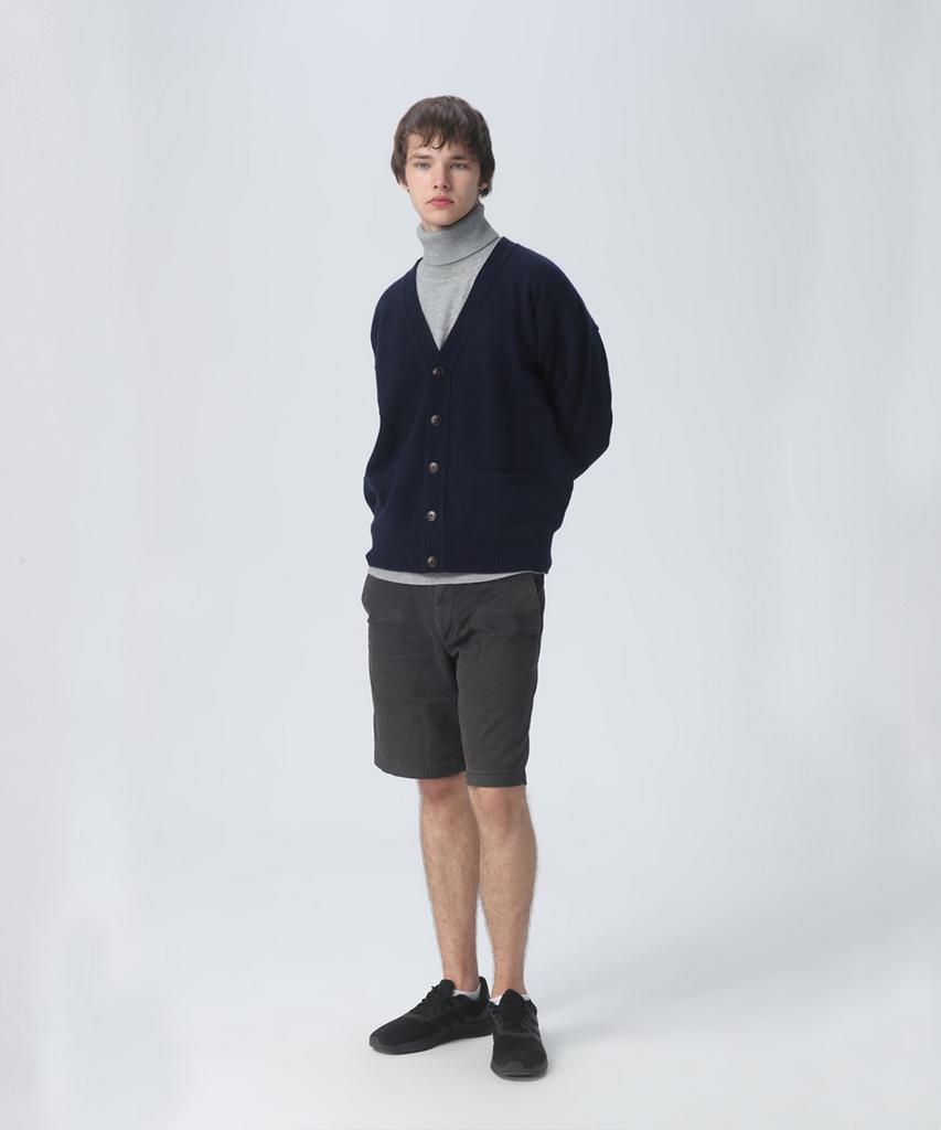 Bluemerle Pbt Wool V-Neck Cardigan Knit - Navy