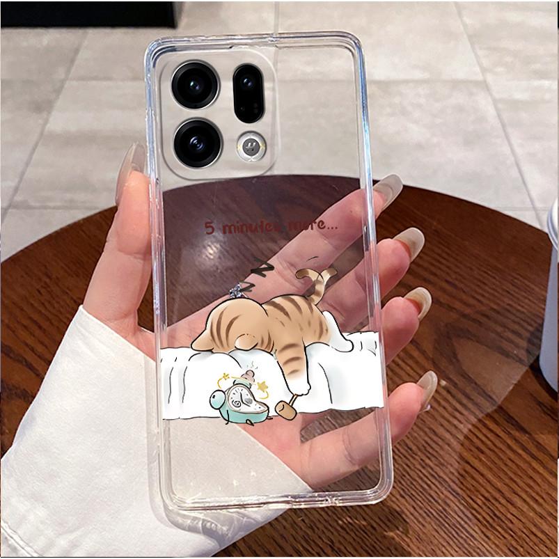 Case For OPPO Find X9 Pro 5G Clear Luxury Cute Love Rabbit Funny Slim Soft TPU Silicone Cover For OPPO FindX9 X9Pro Phone Case