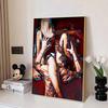 New Arrival 5D DIY Full Circle Diamond Painting "Couple Art" Embroidery Cross Stitch Home Decor Gift