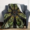 1PC Abstract Pattern Blanket, Throw For Sofa, Bed, Travel, Printing Blanket With Soft And Warm Fabric yy250918162