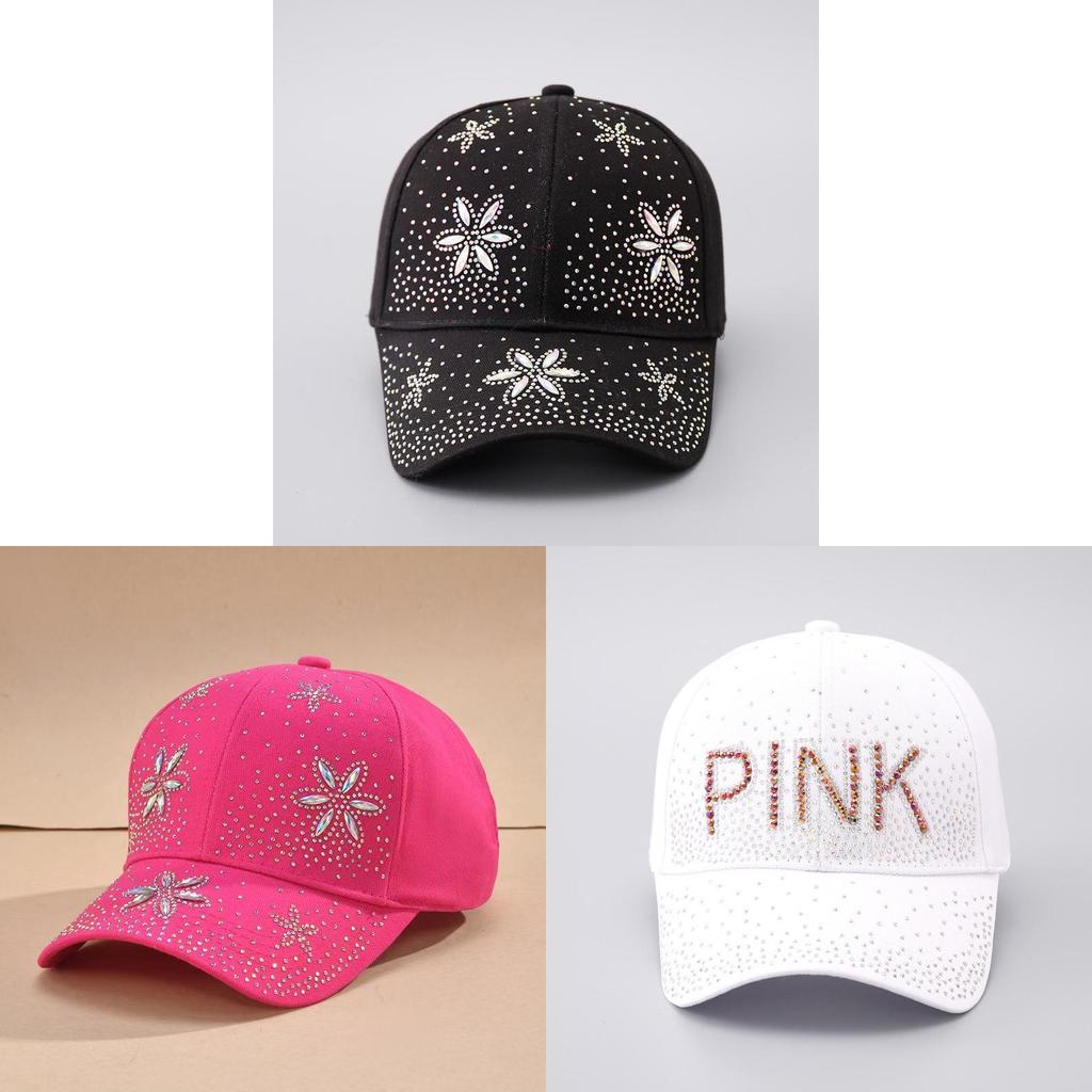 Alphabet Flower Embellished Baseball Cap With Adjustable Fit For Fashion Enthusiasts