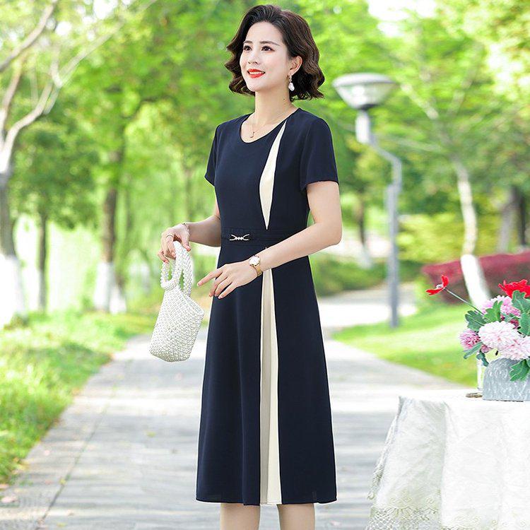 Elegante Vestido de Verano Tallas Grandes para Mujer – Elegante, Adelgazante y Sencillo