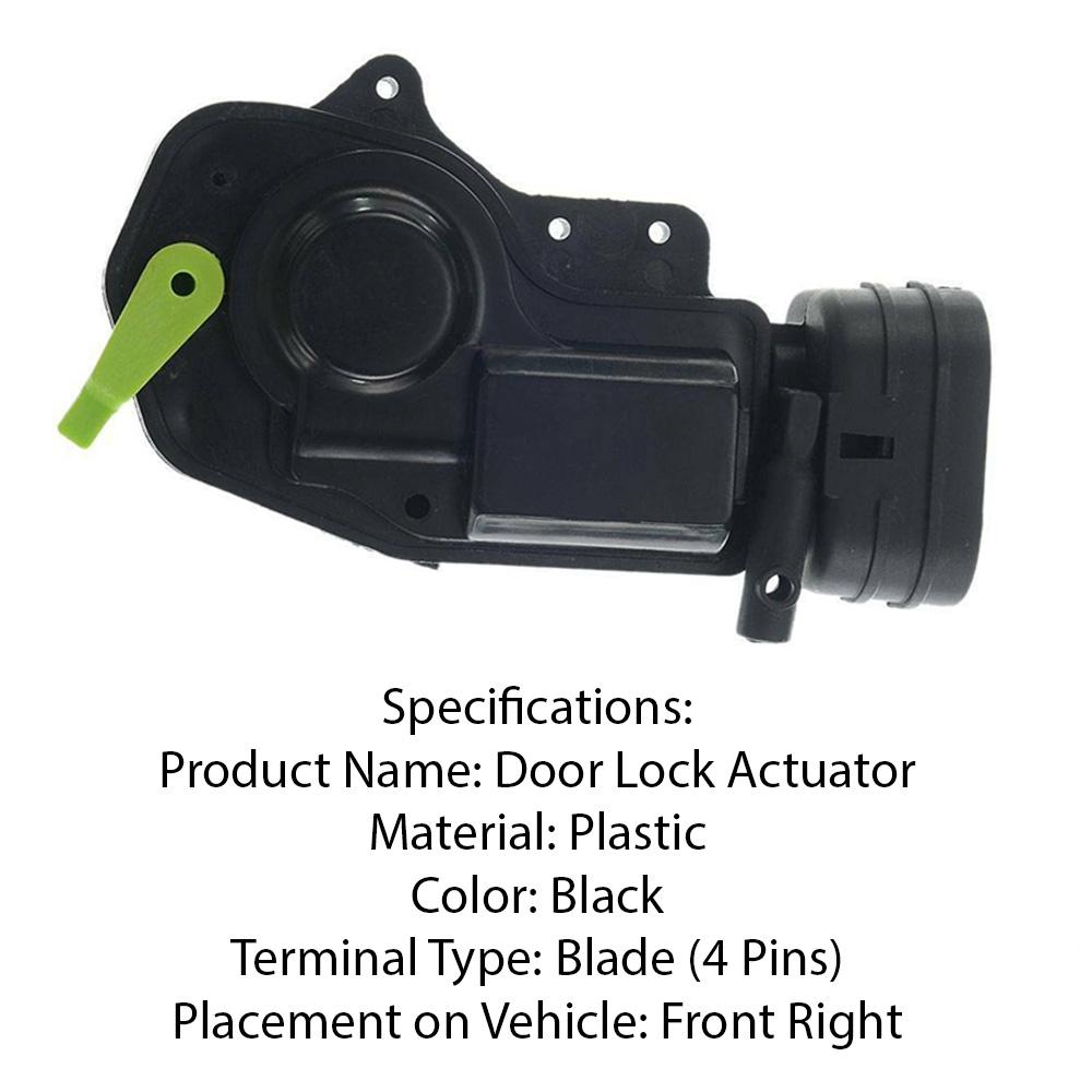 Front Left Right Door Lock Actuator 69110-33010/69120-33010 for Toyota Camry 1997-2001