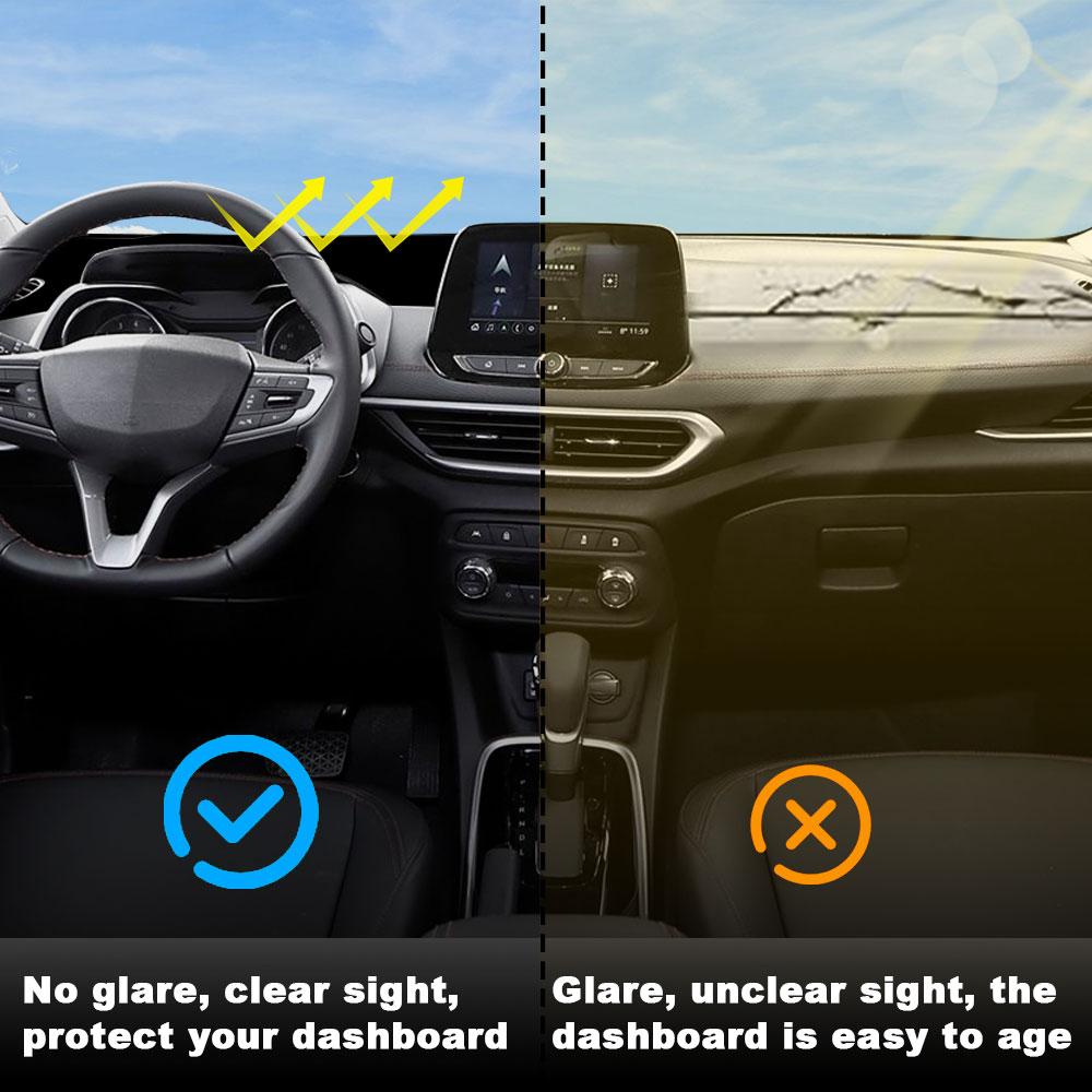 Car Dashboard Cover Mat For Chevrolet Tracker  2019 2020 2025 2025Pad Anti-UV Dash Sunshield Protect Carpet Car Accessories