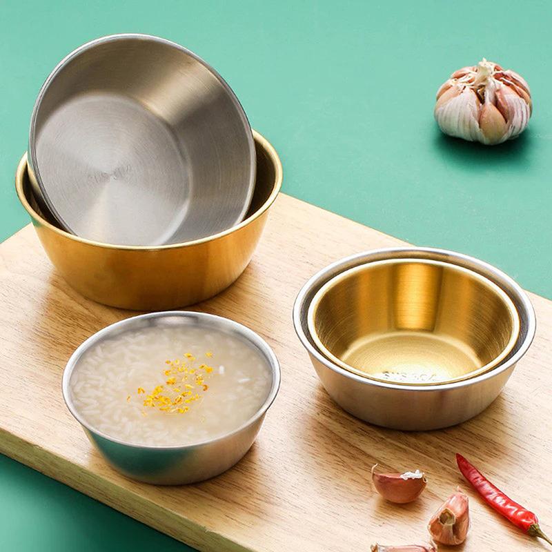 10.5/12/13Cm Stainless Steel Salad Bowls Fruit Vegetable Noodle Container Egg Flour Cooking Mixing Bowl For Kitchen Tableware