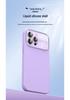 iPhone 17 Liquid Silicone Drop-proof Case for Apple 16 Pro Max, Full Coverage Protective Case with Large Window