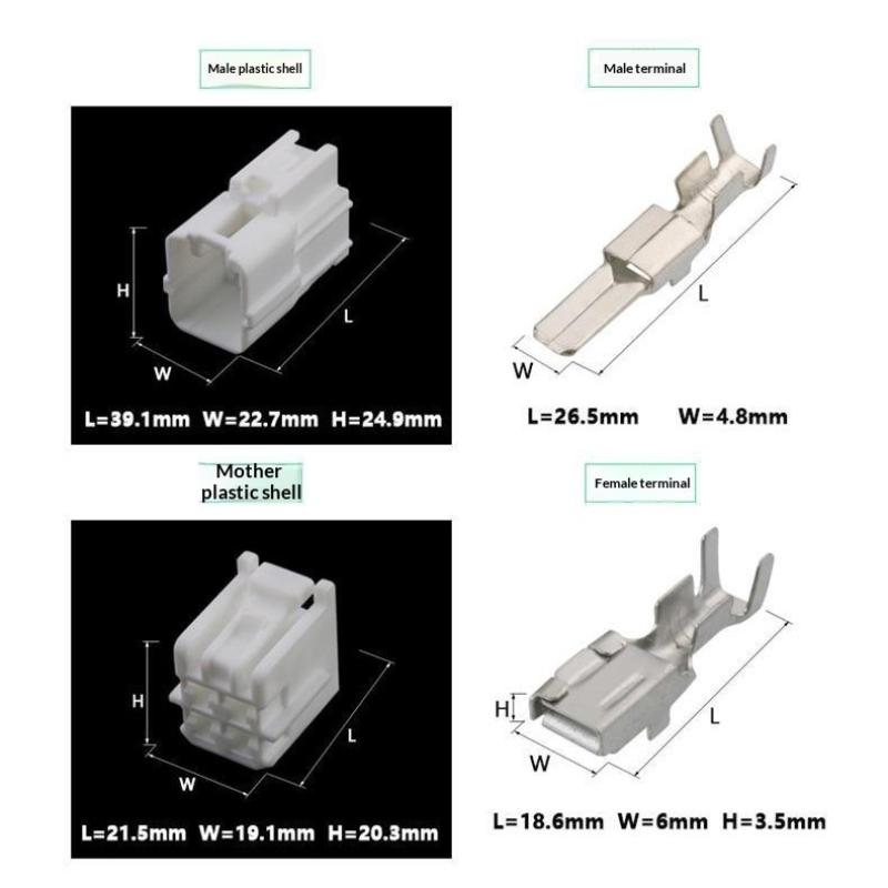 Reliable Car Motor Directional 4-Pin Module with AC Assembly for Pump Boosting