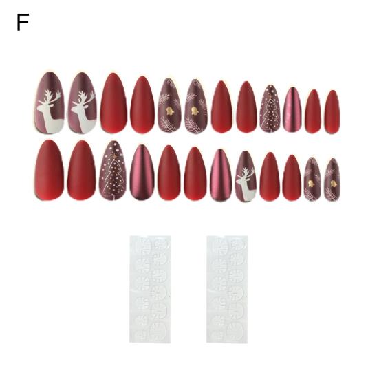 Nail Tip Artificial Quick Building Fully Cover Press On Wearable Fake Full Cover Nail for Female