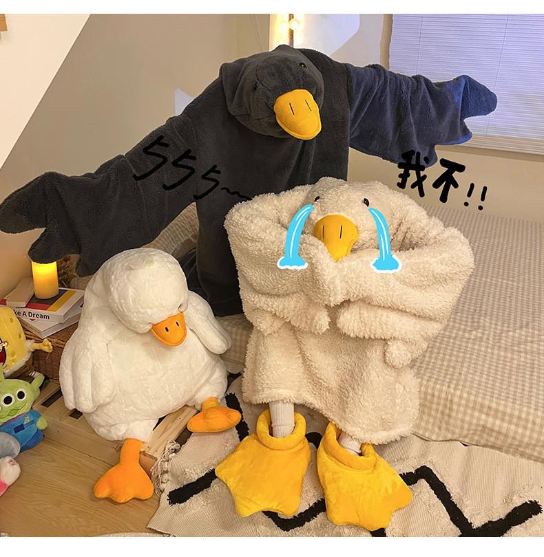 Pigiama con Oche in Pile Corallo Robe da Coppia – Spesso, Divertente, Lungo Camicia da Notte per Damigella d'Onore