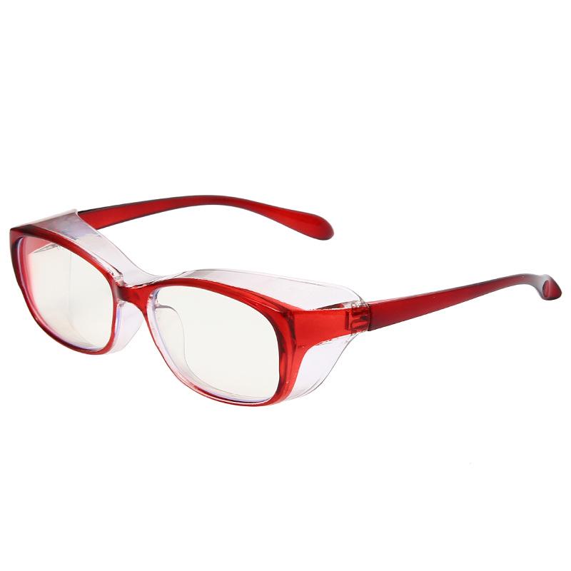 Retro Anti-Fog Blue Light Goggles: Dustproof, Droplet-Proof Square Frame Anti-Pollen Glasses